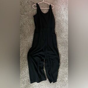 Athleta Kids Black Jumpsuit stash your treasures